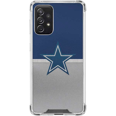 NFL Dallas Cowboys Vintage Galaxy A72 5G Clear Case